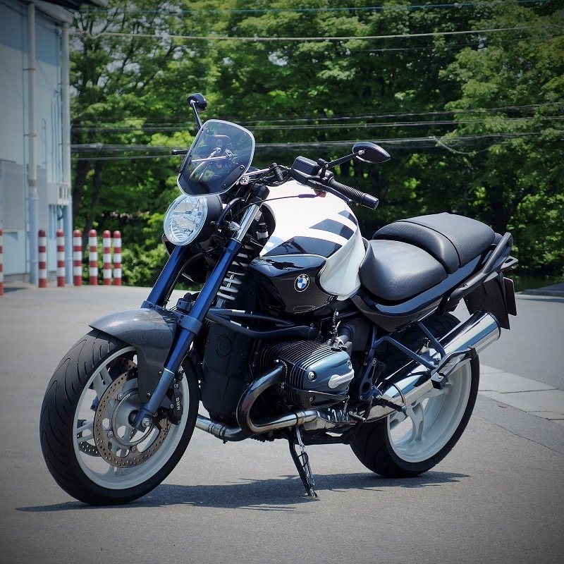 BMW R1150R ロックスター ユーロカスタム 左斜め前からの全体ビュー