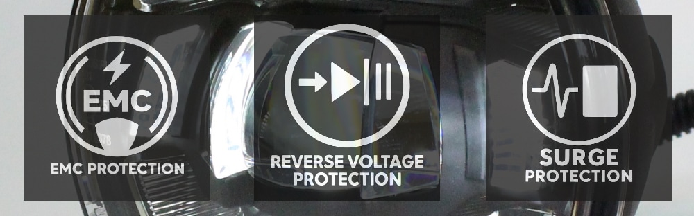 G-zac 5.75インチ LEDヘッドライト フロストセイバーの安全基準