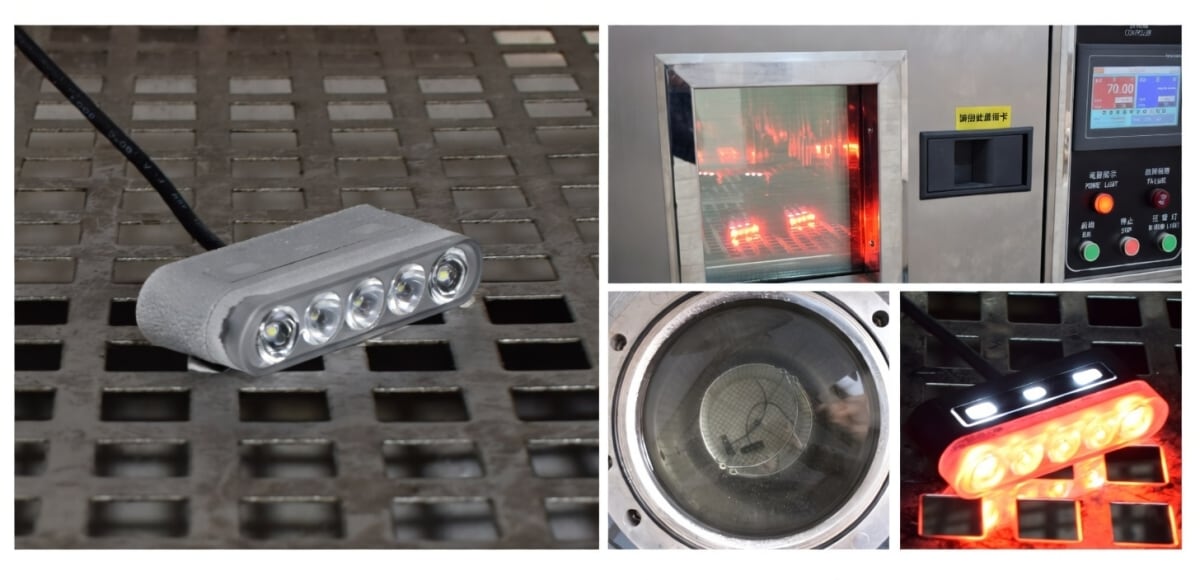 LEDテールライト ダークバスター T2 耐久テストと発光