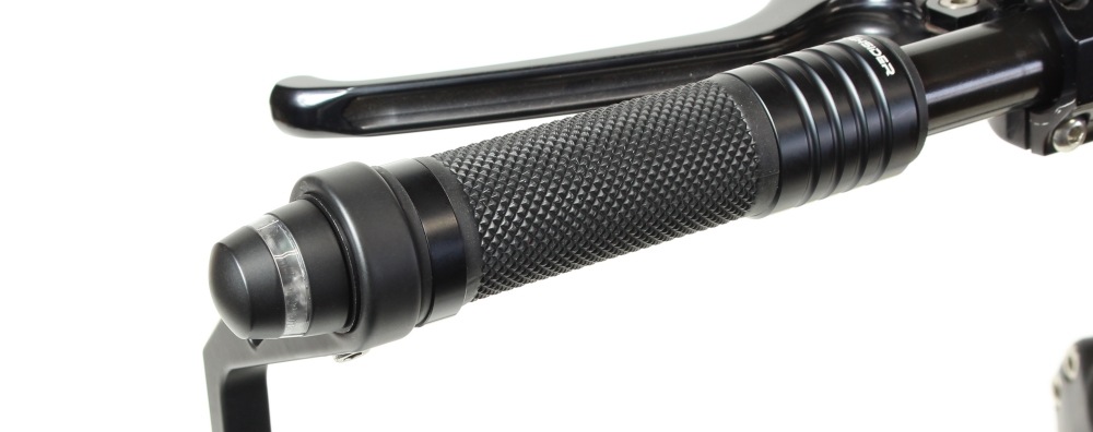 kellermann BL 2000 dark バーエンドウインカー 取り付け画像