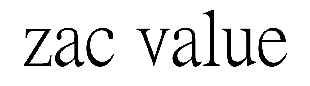 zac value ロゴ