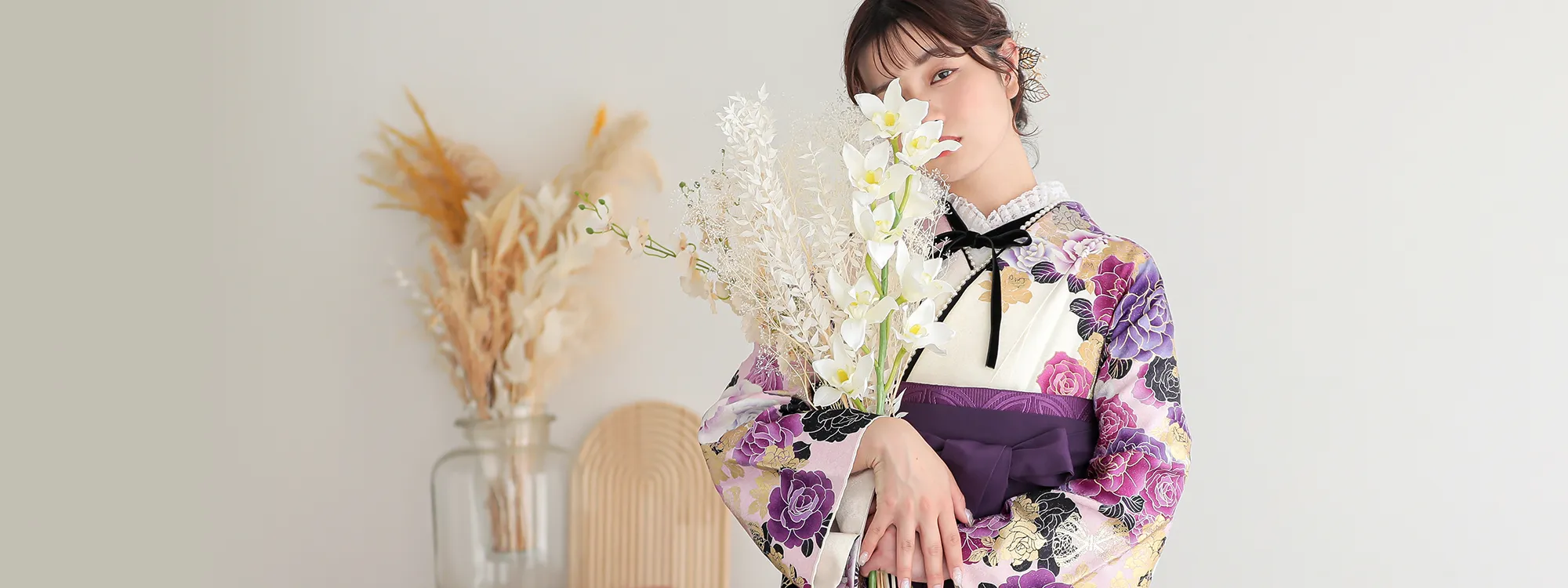 華やかに彩る振袖袴レンタル