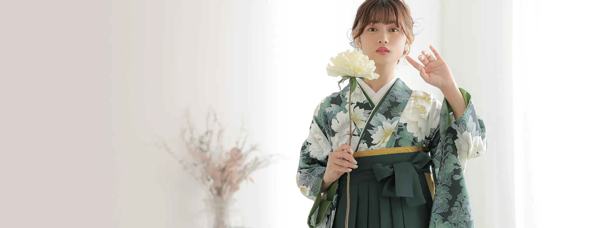 大学生に人気の二尺袖袴レンタル