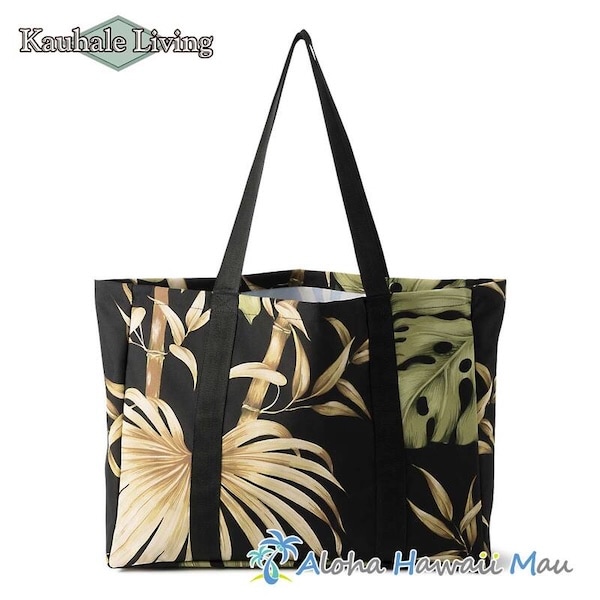 パーム柄トートバッグ