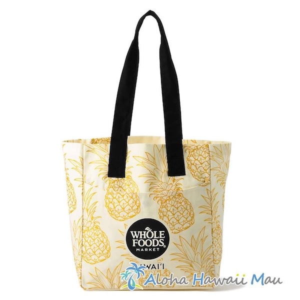 ホールフーズパイナップル柄