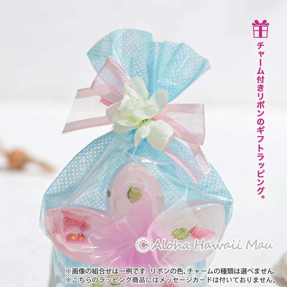 プルメリア型 ヘアクリップ 5カラー パステルカラー ハワイアン ヘア