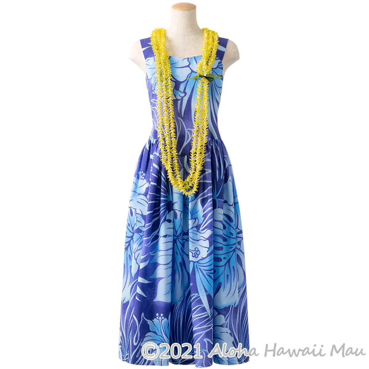 フラダンス レイ パカラナロングレイ 3連 イエロー 黄色 | フラダンス