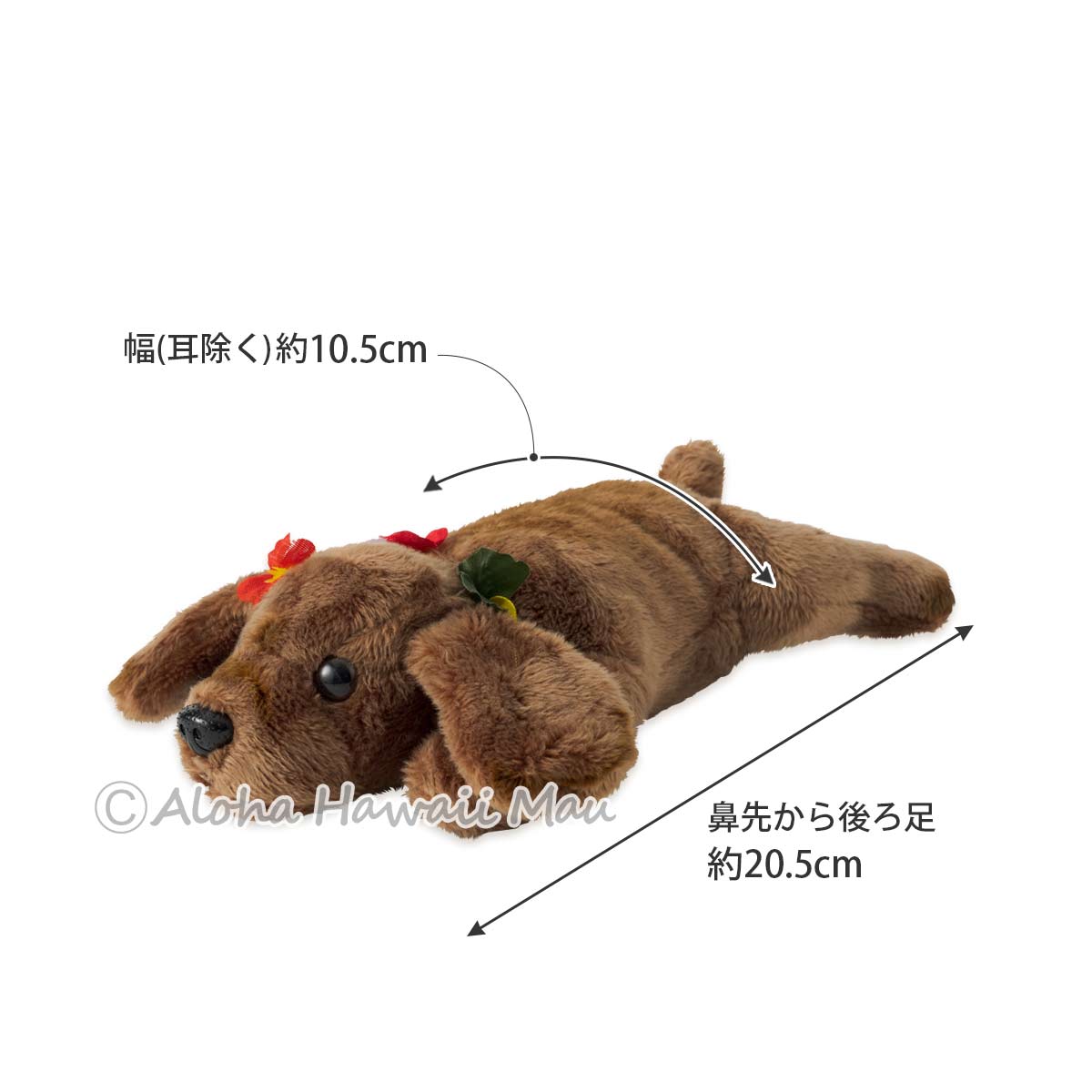 ハワイアン ぬいぐるみ 犬のぬいぐるみ イヌ ポイ ドッグ the Poi Dog