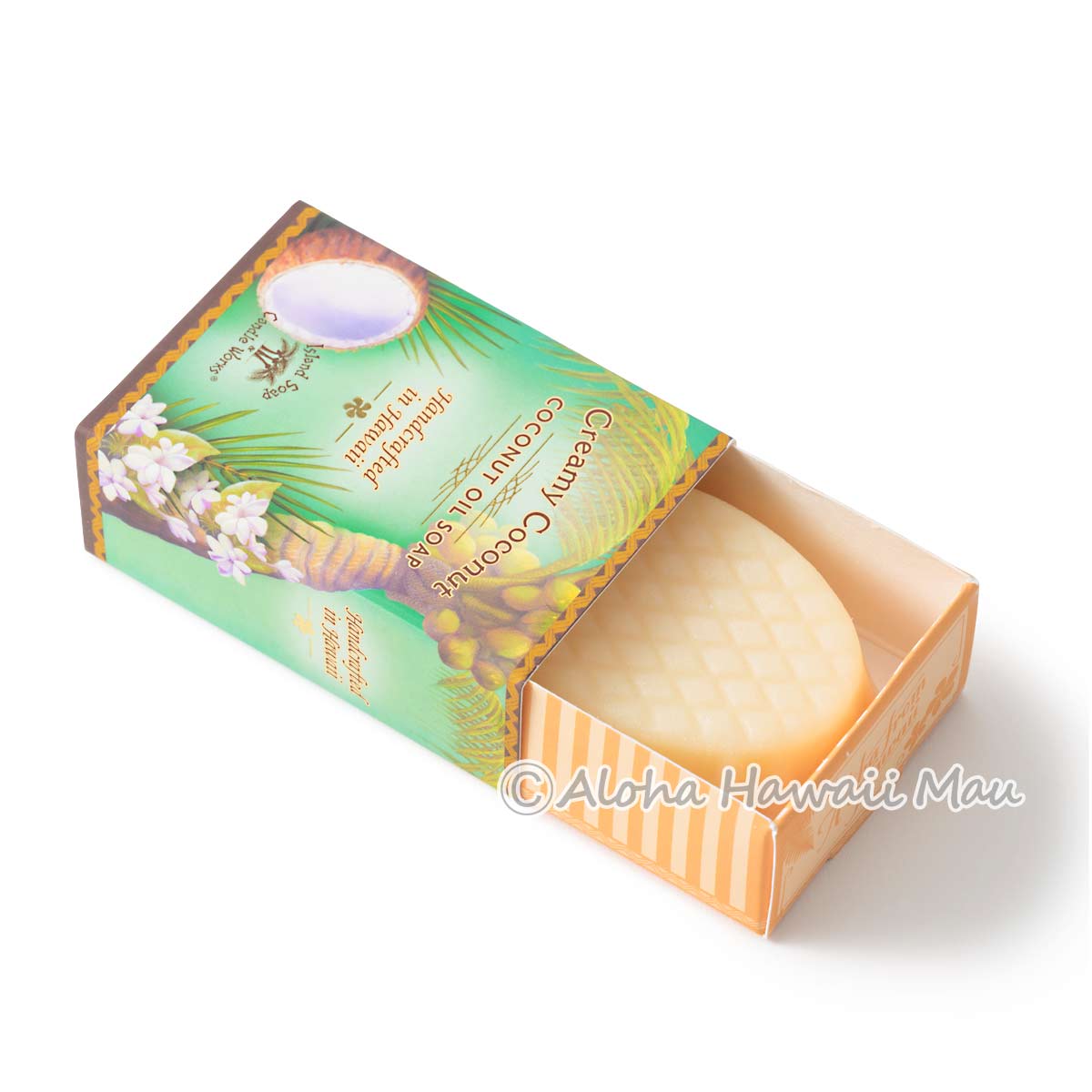 Island Soap＆Candle Works アイランドソープ＆キャンドルワークス ハワイアン ココナッツソープ ハンドメイド クリーミーココナッツの香り