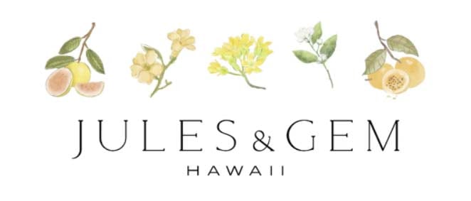 Jules + Gem Hawaii ジュルス＆ジェム・ハワイ Jules and Gem Hawaii  ロゴ