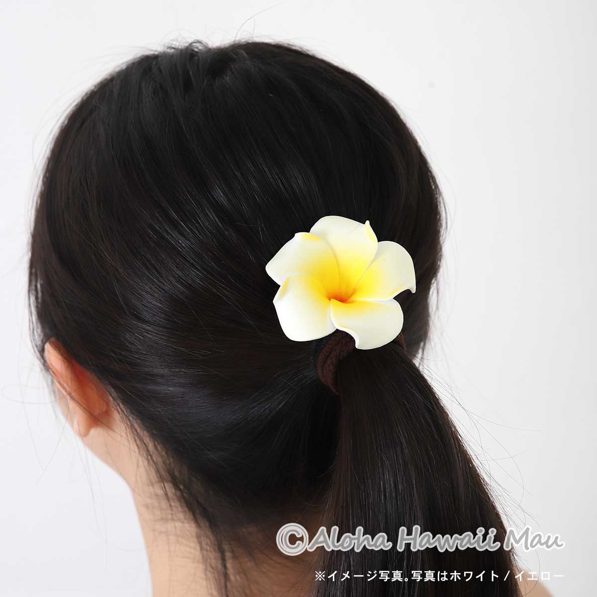 プルメリア ヘアゴム He Pua Nani 6カラー ハワイアン ヘア