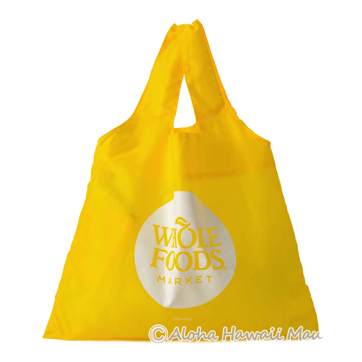 ホールフーズマーケット 折りたたみ エコバッグ イエロー CHICO BAG