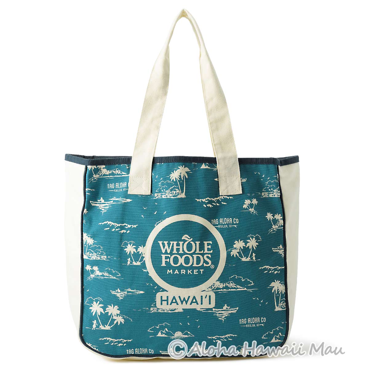 ハワイ限定〉ホールフーズマーケットトートバッグ パームツリー(ヤシの