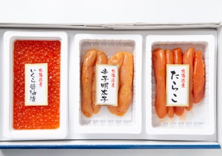 北海道ぎょれん 北海道魚卵セット（3品入） | HOKUREN GREEN +PLUS