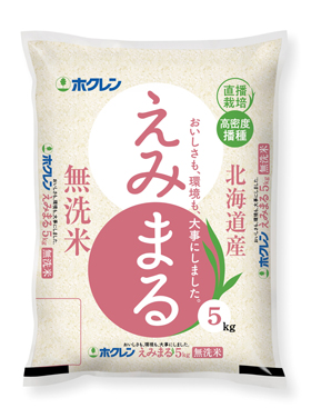 令和5年産 北海道産えみまる5kg 無洗米 | HOKUREN GREEN +PLUS