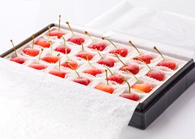 冷凍さくらんぼ 佐藤錦のしずく 24粒 | HOKUREN GREEN +PLUS