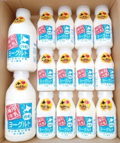 JA北宗谷 稚内牛乳のむヨーグルト14本セット | HOKUREN GREEN +PLUS