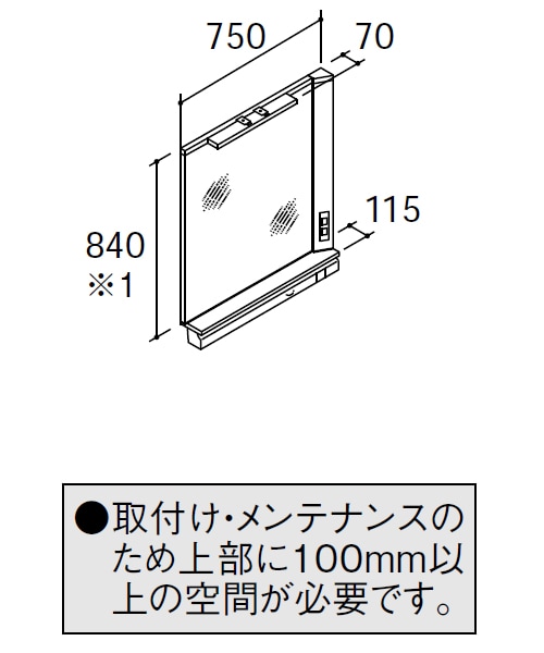  ָ750mm LED 1̶