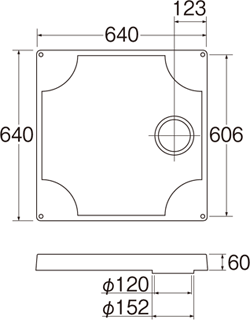 SANEI ѥ W640D640H60 H541-640 ˡ