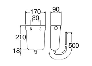 Sanei 株 Sanei 水受容器 流し用 H790 の購入詳細ぺージです 輸入建材から建築資材販売の Interrajapan インテラジャパン