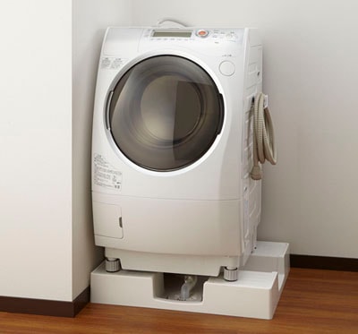SANEI 洗濯機パン かさ上げ仕様 外寸640mm×750mm H5412-750