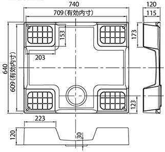 水廻り商品,洗濯機防水パン関連,テクノテック,防水パン本体カテゴリー