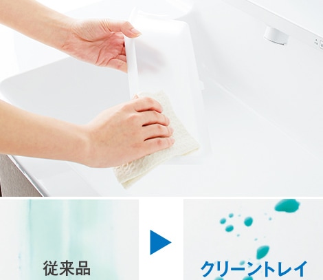 TOTO 洗面化粧台 オクターブスリム スウイング三面鏡 イメージ3