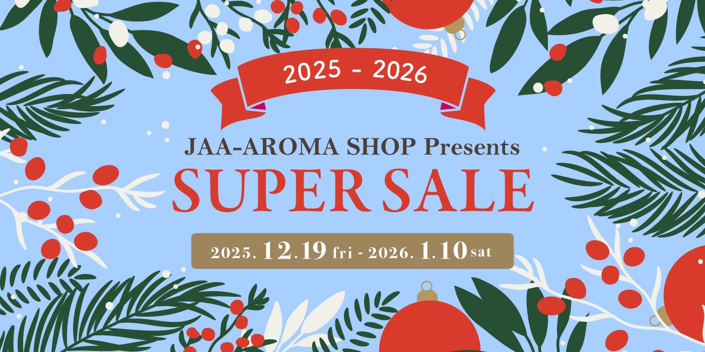 JAA-AROMA Shop presents Super Sale