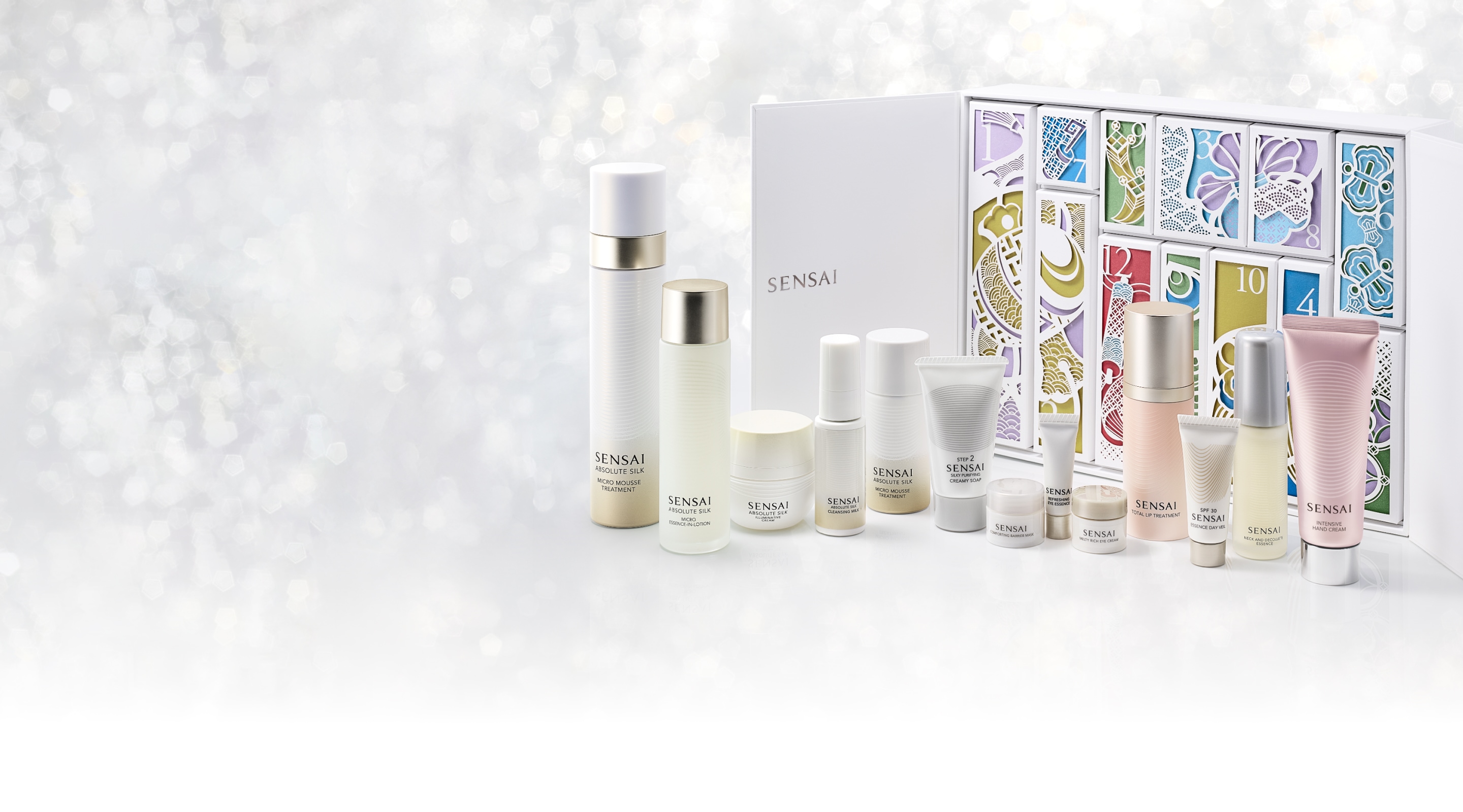 【新品未使用】センサイ　ホリデーギフト　2024 SENSAI（センサイ）×クリスマスコフレ2024】人気のホリデーギフトが