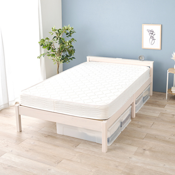 セミダブルマットレス付き