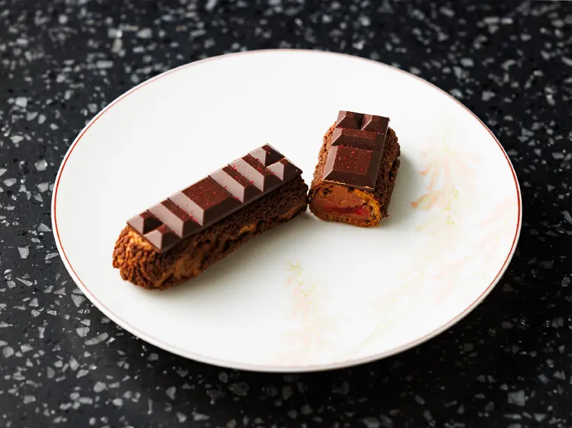 エクレール・ショコラ・フランボワーズ