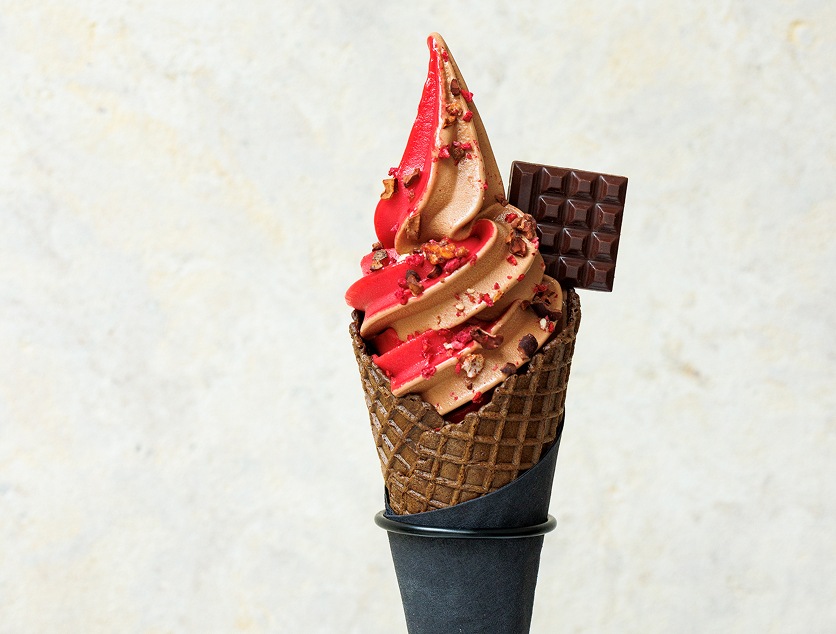 【丸井今井札幌限定】ソフトクリーム・ショコラ・フランボワーズ