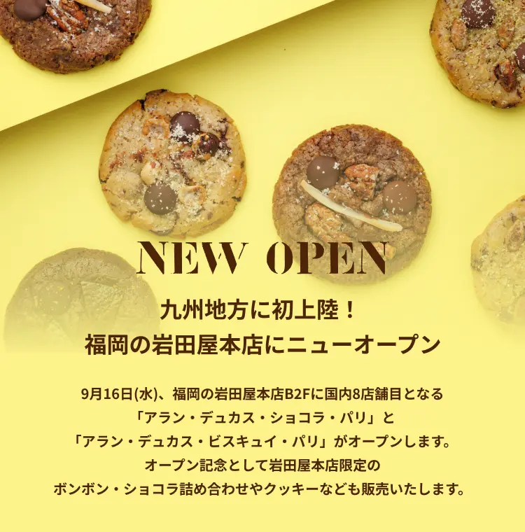 公式】アラン・デュカス・ショコラ・パリ｜パリ発チョコレート工房の