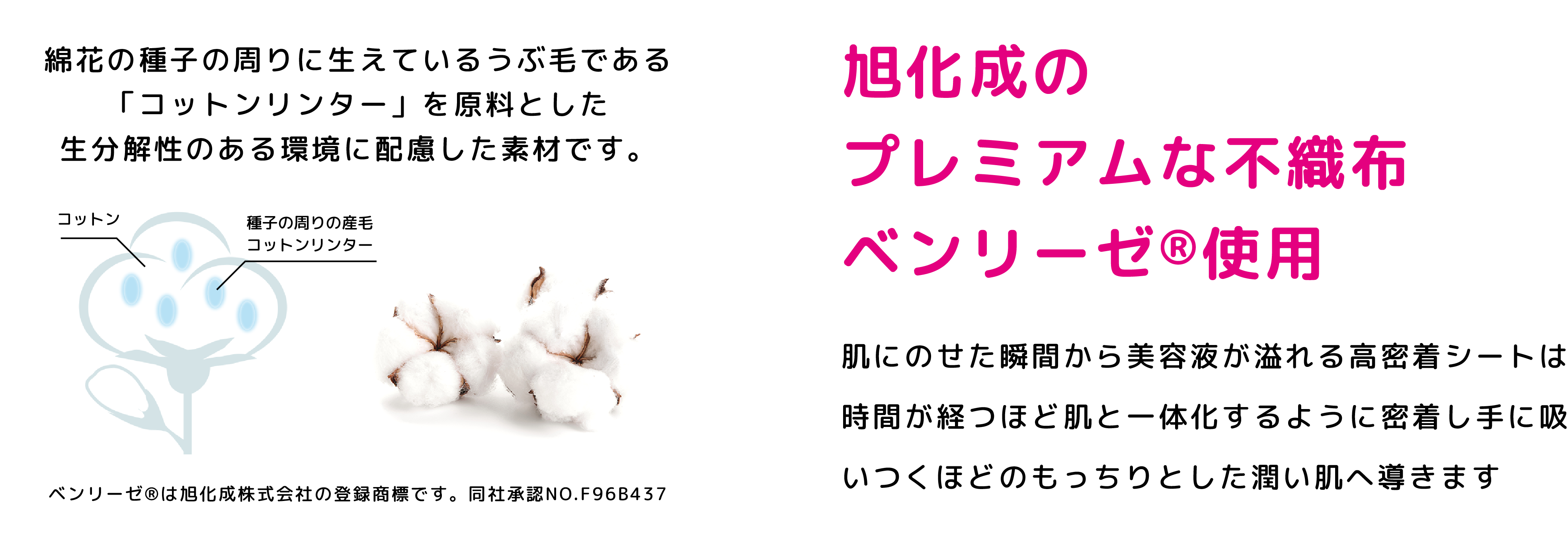 旭化成のプレミアムな不織布ベンリーゼ??使用