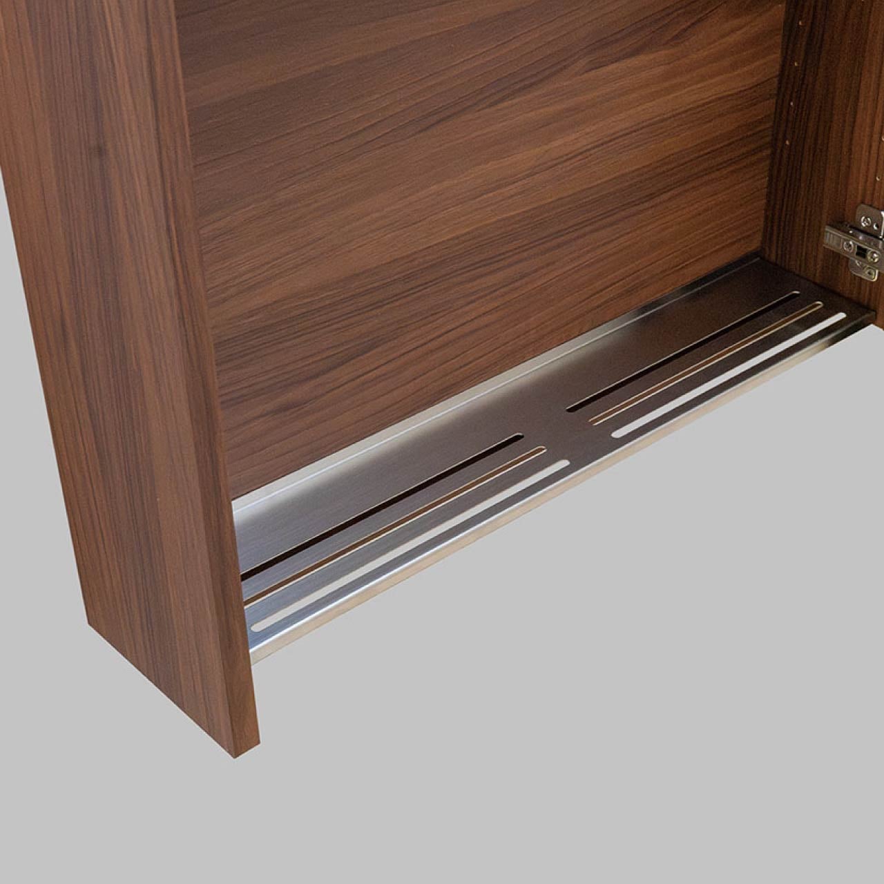 収納付きミラー 洗面所 幅120cm 奥行17cm 高さ70cm 鏡 洗面台 化粧品
