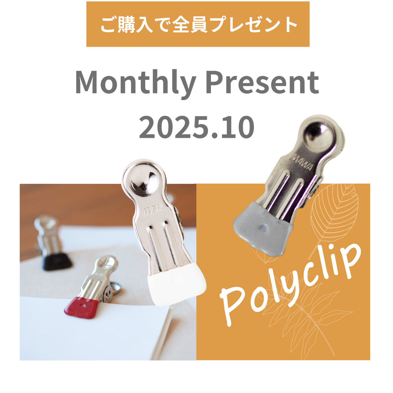 今月のプレゼント