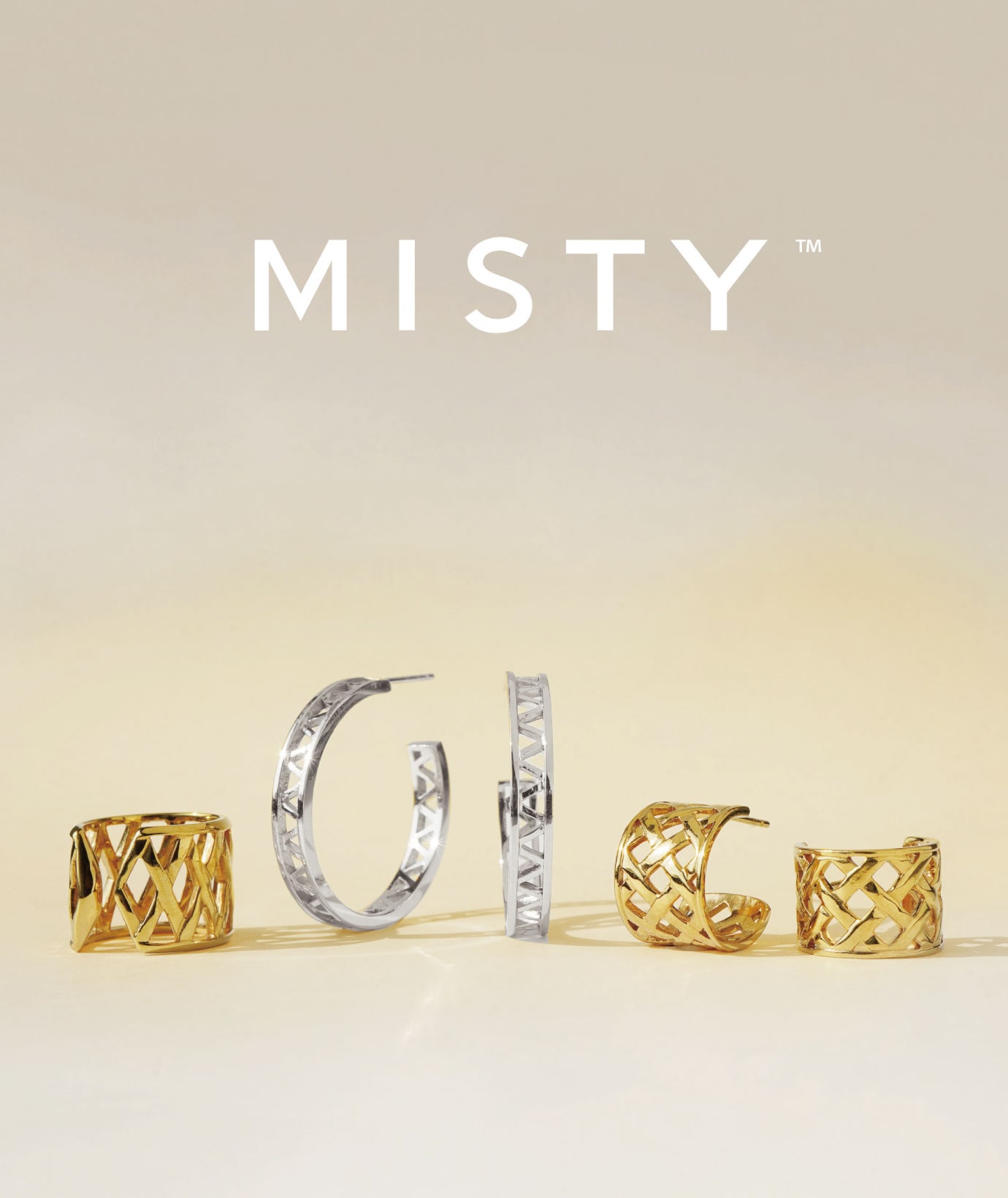 ミスティ　キャッチイヤリング　チャーム　ペンダント3点セット MISTY COLLECTION【ミスティ】 | 「イヤリングを長く着けている