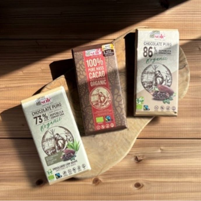 オーガニック＆高カカオチョコレート3種セット(100%/86%/73%アガベ)
