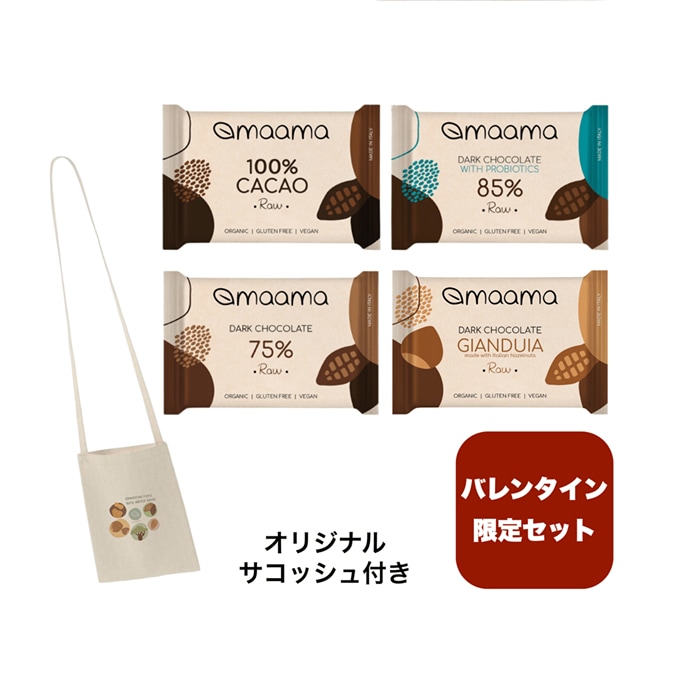 オーガニックローチョコレート4種セット