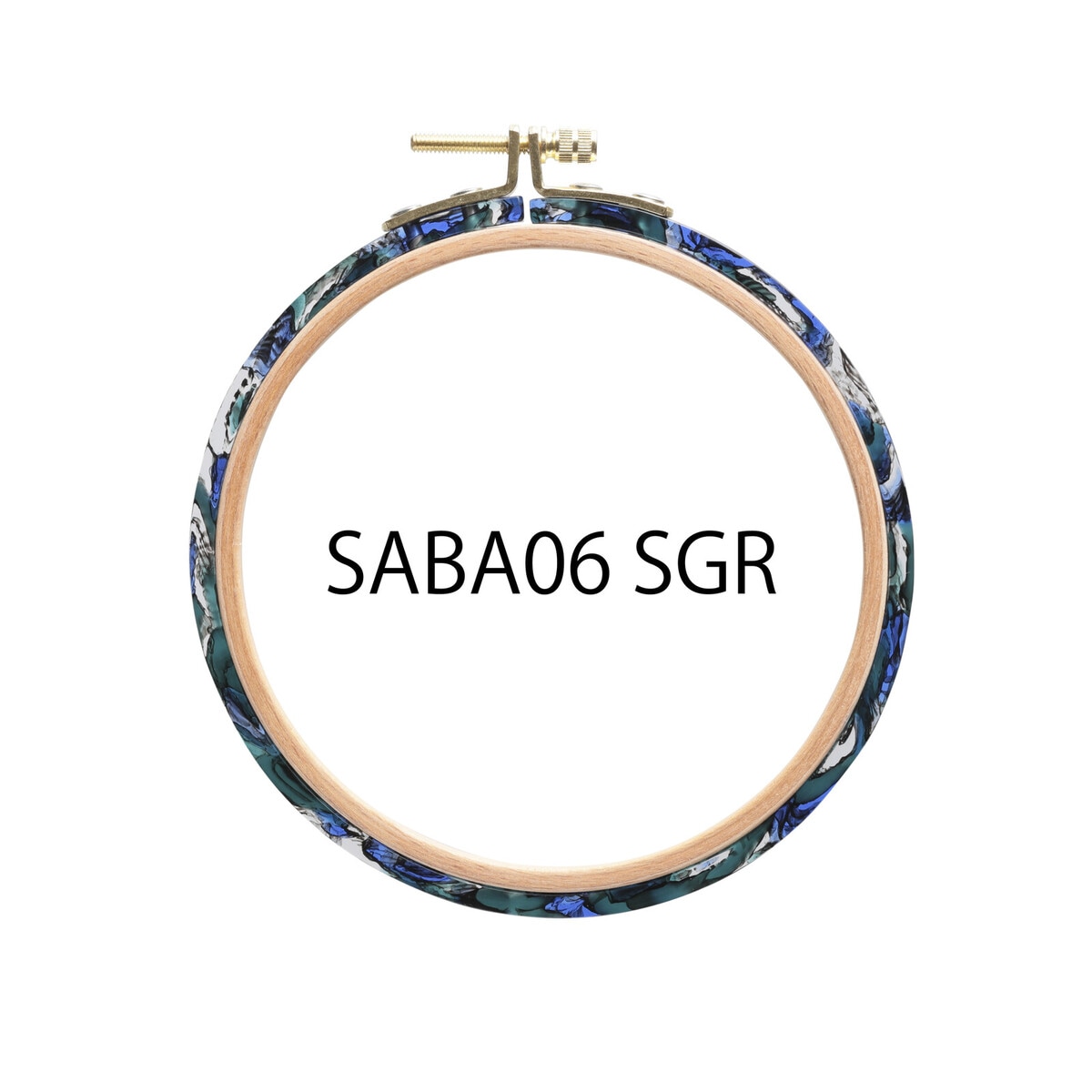 ★2023NEWカラー登場!★◆DMC × SABAE◆ 鯖江 刺繍枠 SABAE プレミアムフープ【SGR】（スモーキーグリーン） クロスステッチ  刺繍 フランス 刺繍用具 刺しゅう用品 フープ おしゃれ ギフト , -モン*ジョリー * Mon*Jolie *