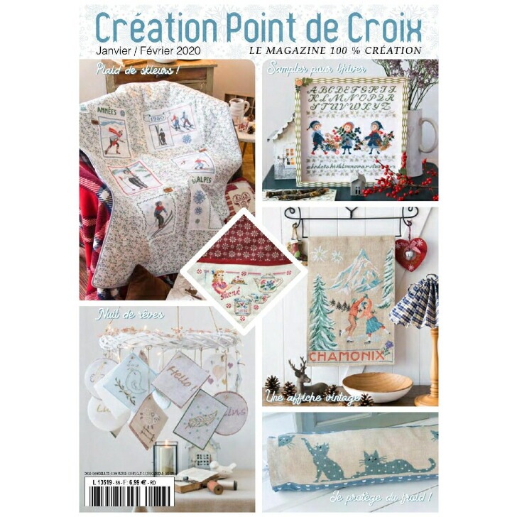 フランス バックナンバー◇ CREATION POINT DE CROIX ◇2021/1-2月号
