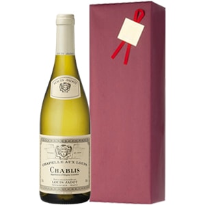 辛口白ワインならこれ！ルイ・ジャド　シャブリ1本ギフトセット