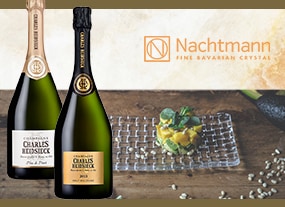 シャンパーニュ＆ 「ナハトマン」プレート セット