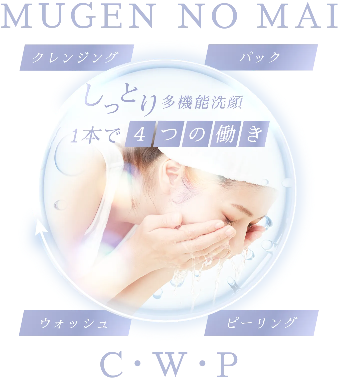 夢幻の舞 C・W・P｜美容液ジュレで洗う多機能洗顔｜DNラボ公式通販