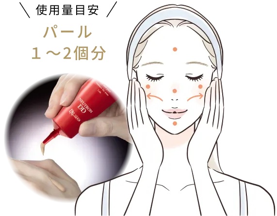 ニュートロン nPS DD｜潤いが続く美容液仕立ての化粧下地｜DN
