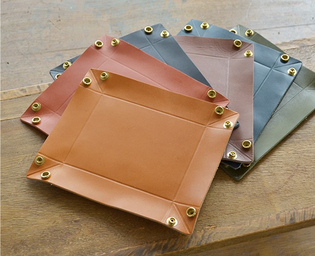 訳ありセール 38％オフ blpt0060】[pot] 栃木レザー レザートレイ