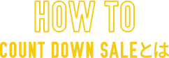 HOW TO COUNT DOWN SALE�Ȥ�