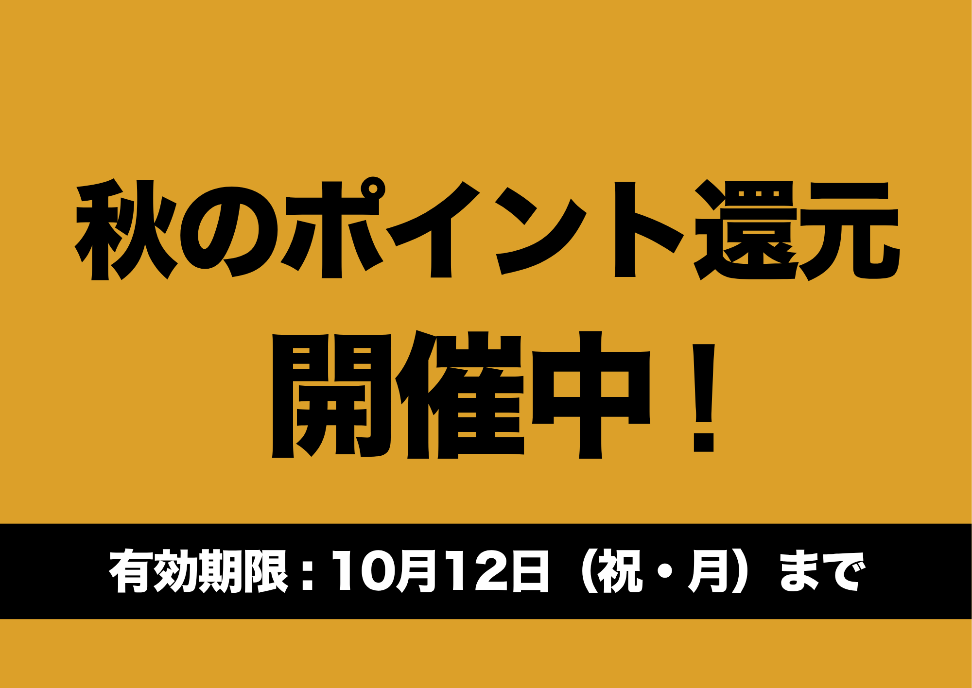 ポイント還元クーポン