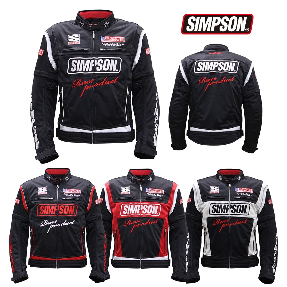 SIMPSON NSW-C01 ライダース ウィンタージャケット 秋冬モデル