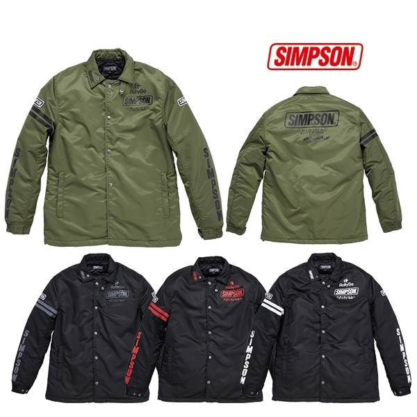 SIMPSON NSW-2208 ウィンター コーチジャケット 秋冬モデル